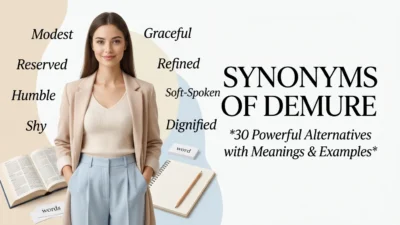 Synonyms-of-Demure