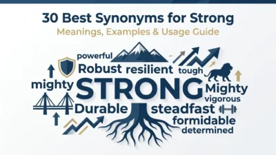 Best Synonyms for Strong