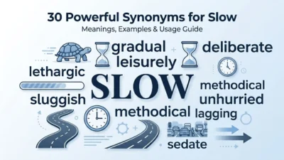 Powerful Synonyms for Slow