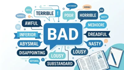 Synonyms for Bad