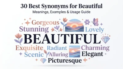 Synonyms for Beautiful: