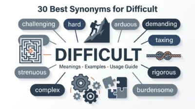 Synonyms for Difficult
