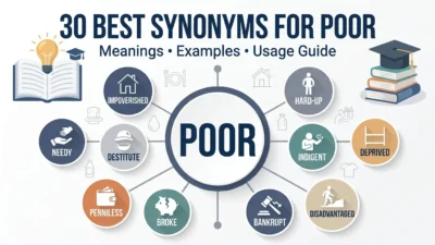 Synonyms for Poor