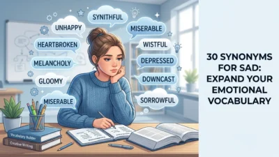 Synonyms for Sad