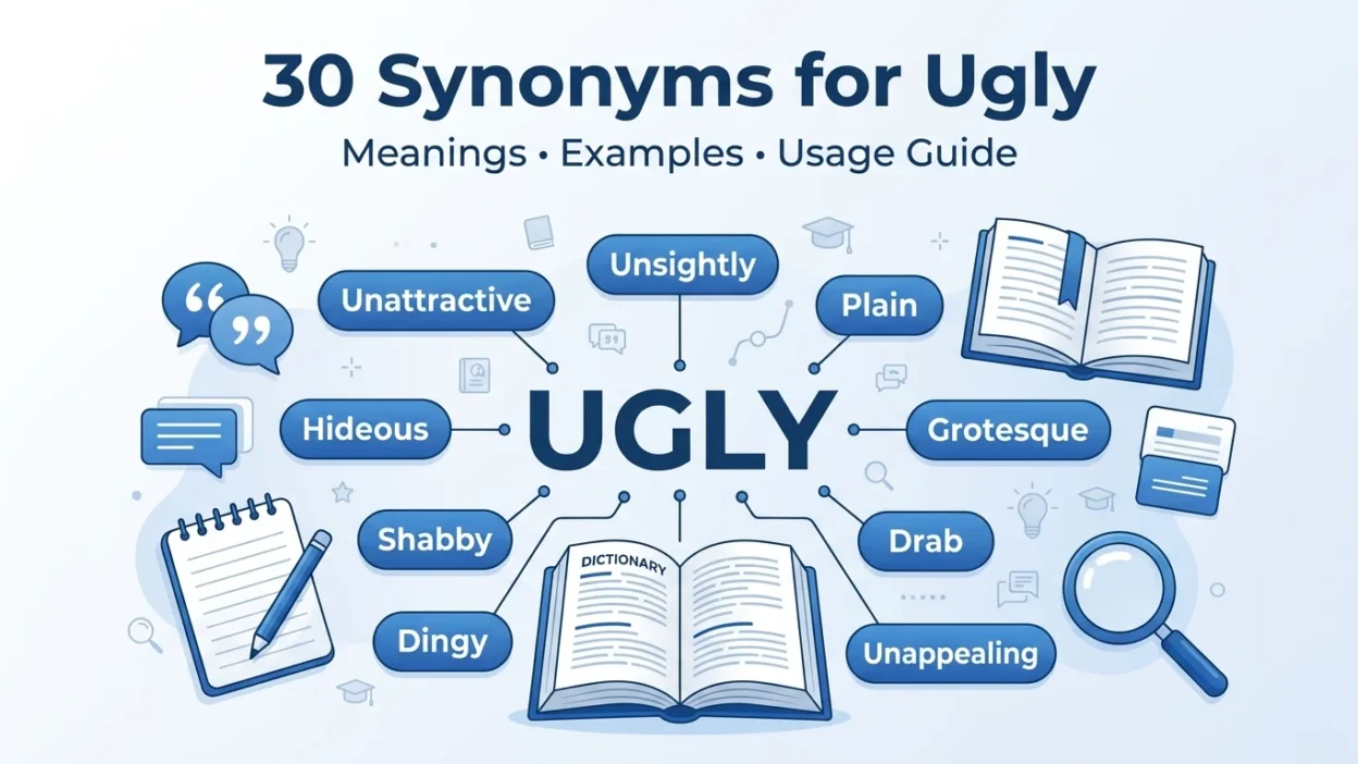 Synonyms for Ugly