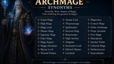Archmage Synonyms