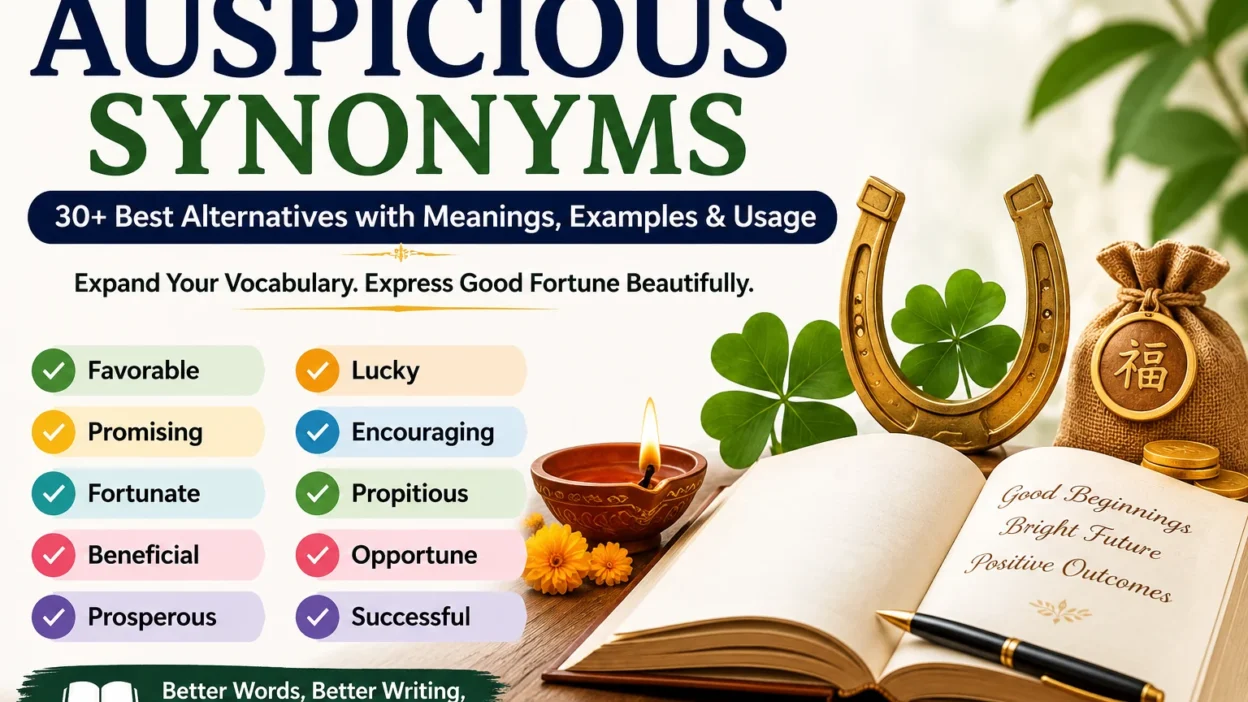 Auspicious Synonyms