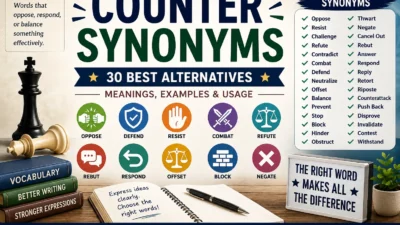 Counter Synonyms