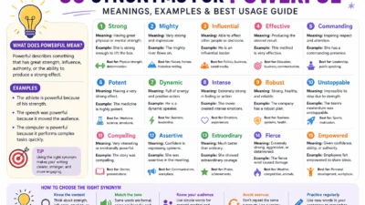 Synonyms for Powerful