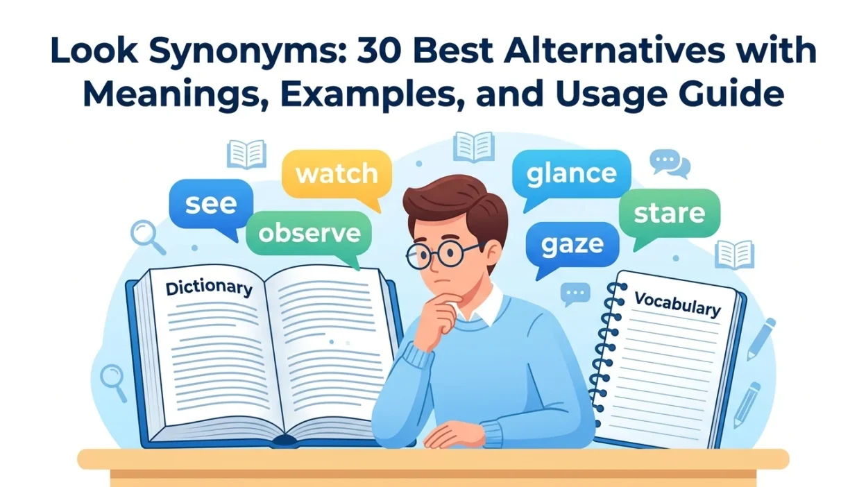 Look Synonyms