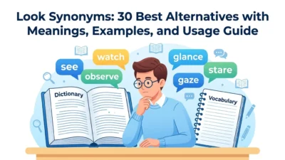 Look Synonyms