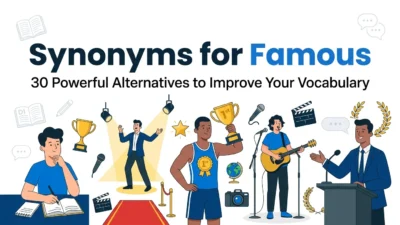 Synonyms for Famous