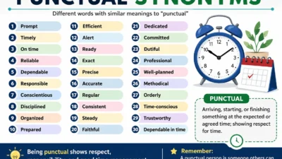 Punctual Synonyms