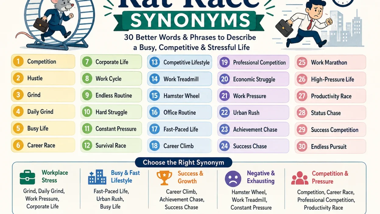 Rat Race Synonyms