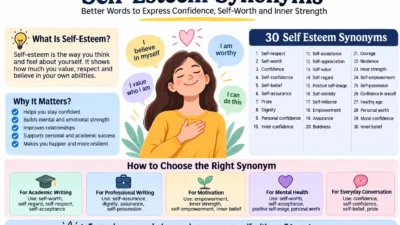 Self Esteem Synonyms