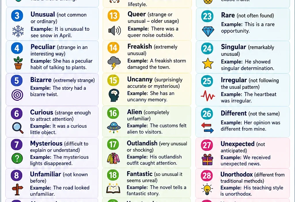 Strange Synonyms