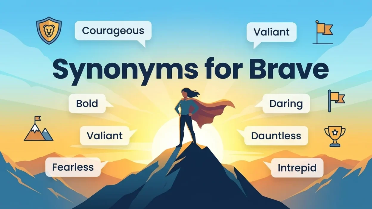 Synonyms for Brave