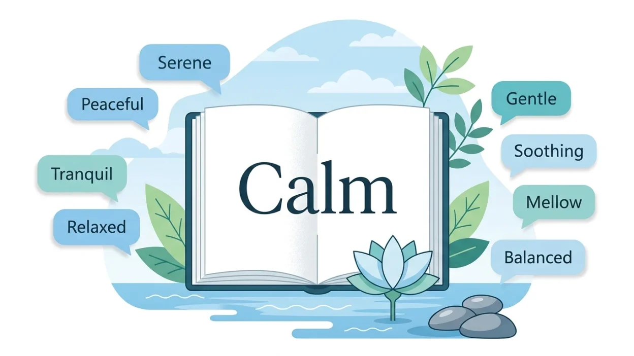Synonyms for Calm