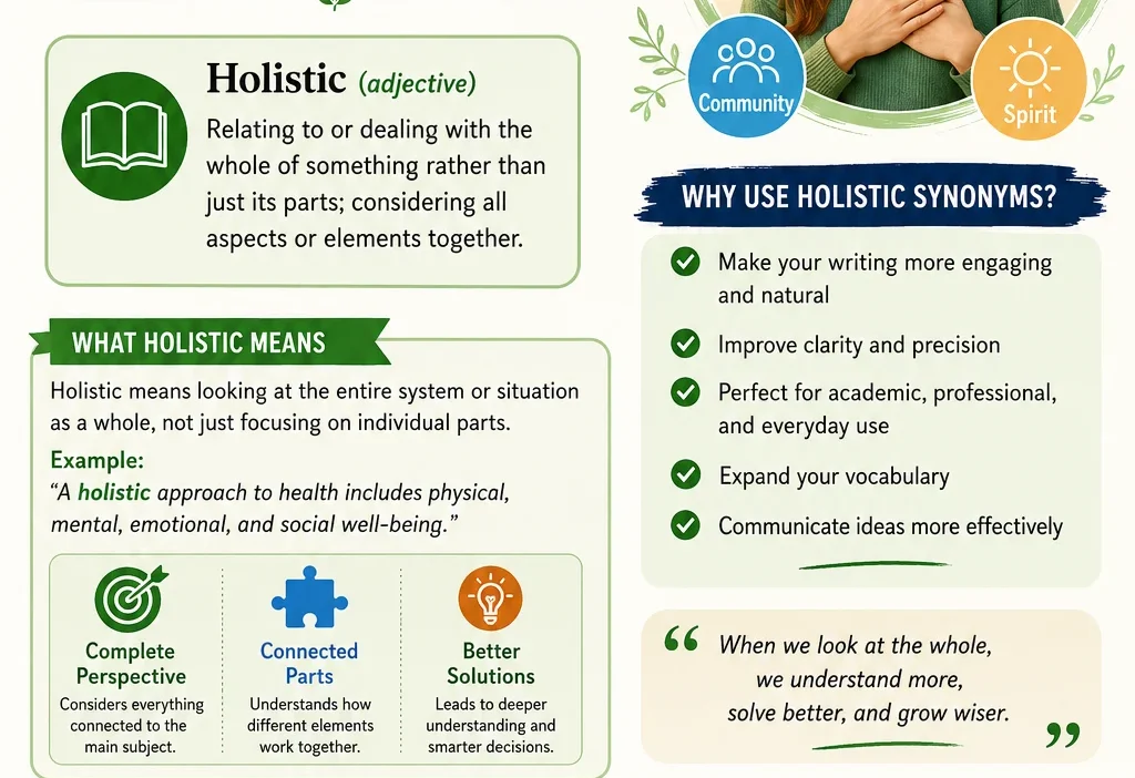Holistic Synonyms