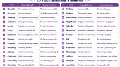 Pulchritudinous Synonyms
