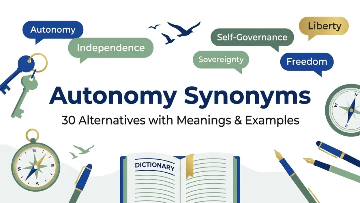 Autonomy Synonyms