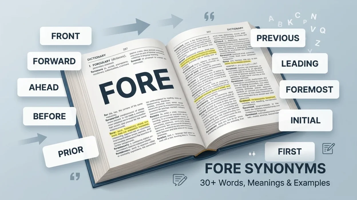 Fore Synonyms