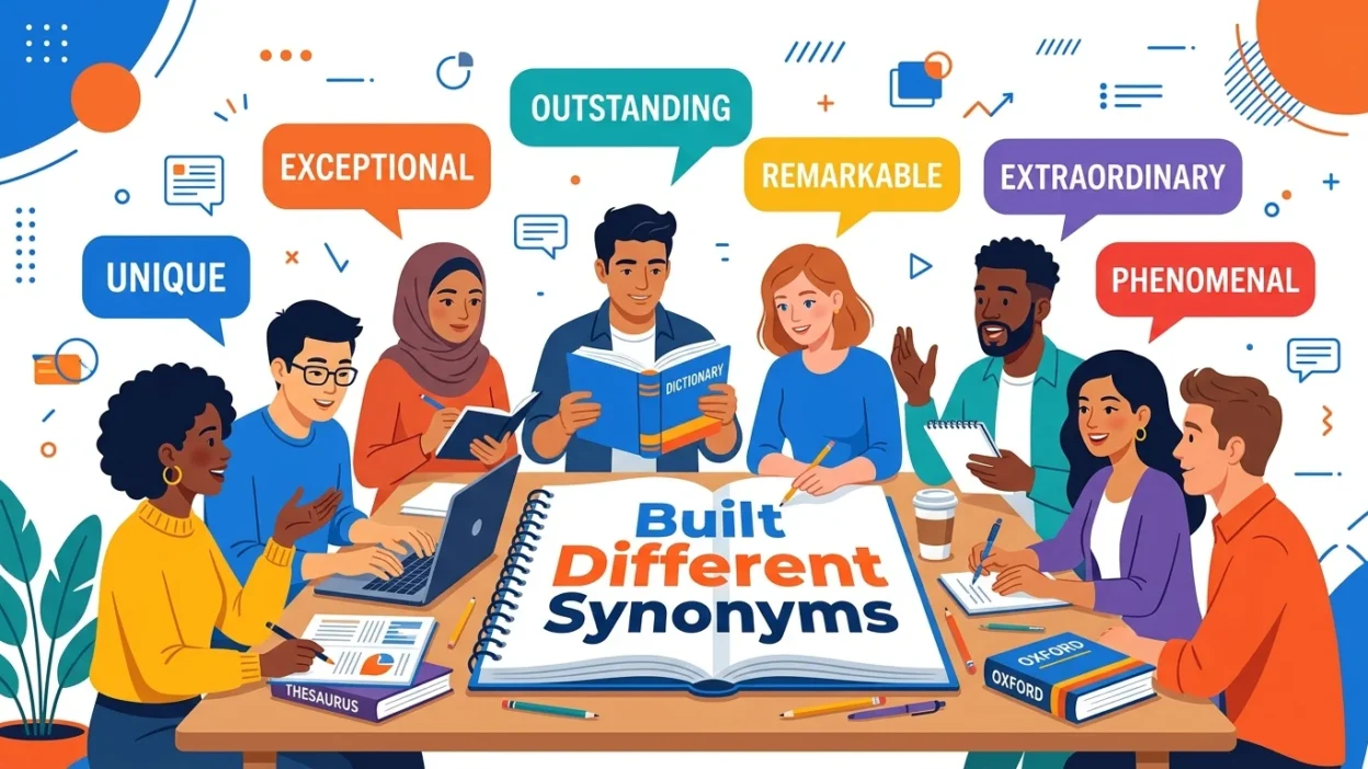 Built Different Synonyms