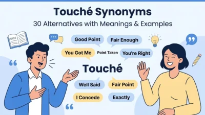 Touché Synonyms