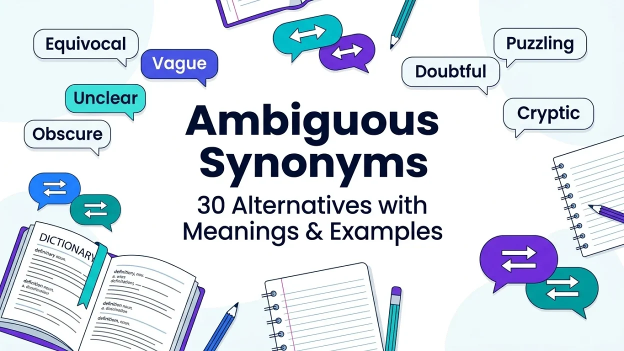 Ambiguous Synonyms