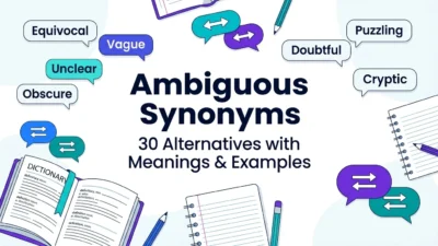 Ambiguous Synonyms