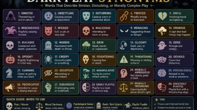 Dark Play Synonyms