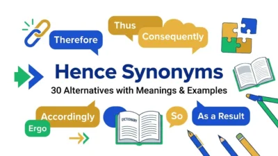 Hence Synonyms
