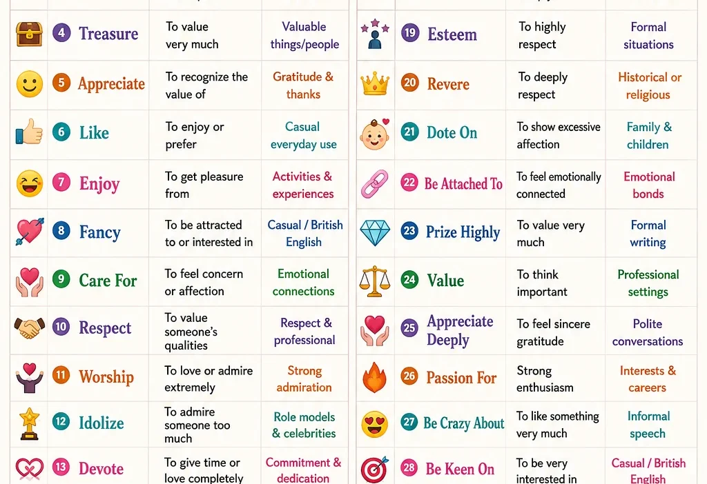 Love Core Synonyms