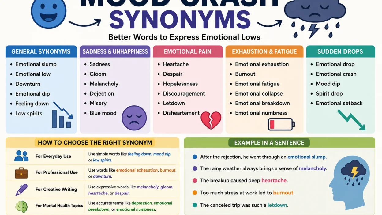 Mood Crash Synonyms