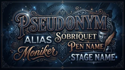 Pseudonym Synonyms