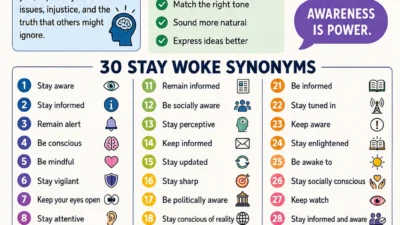 Stay Woke Synonyms