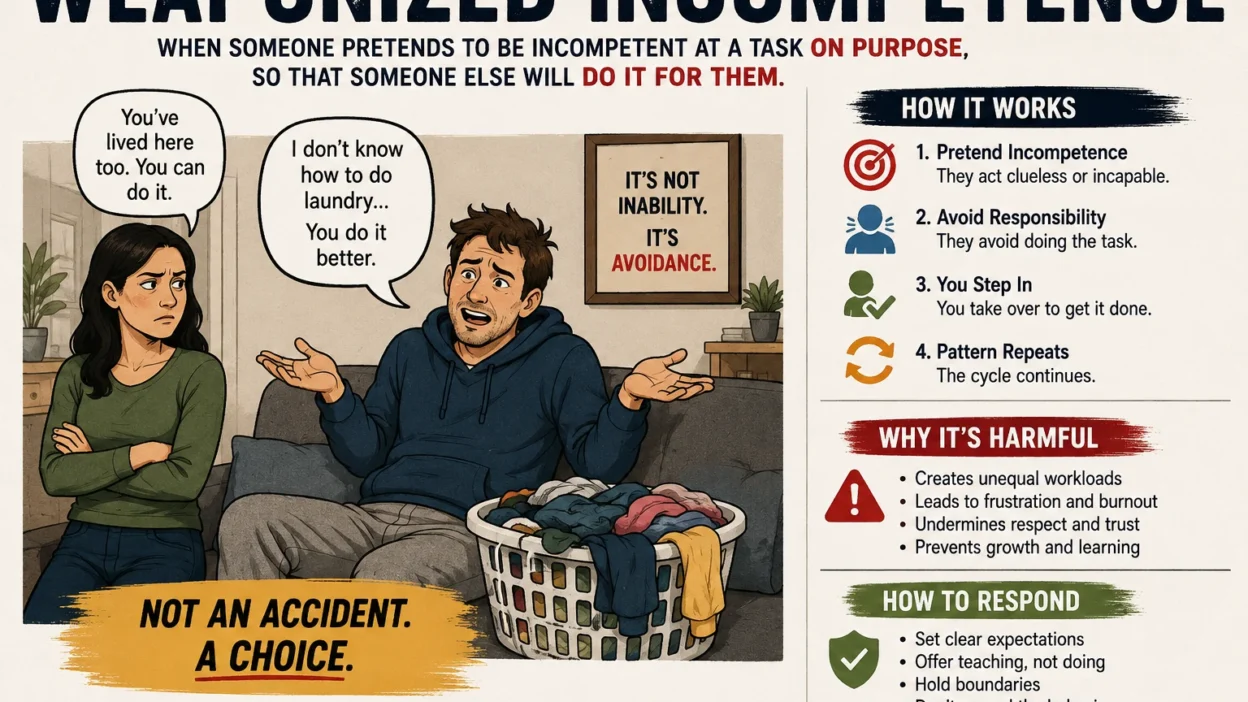Weaponized Incompetence
