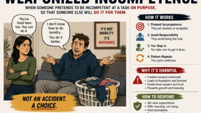 Weaponized Incompetence
