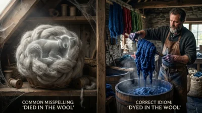 Died in the Wool or Dyed in the Wool