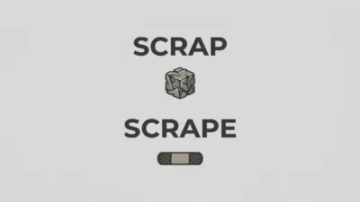 Scrap vs Scrape