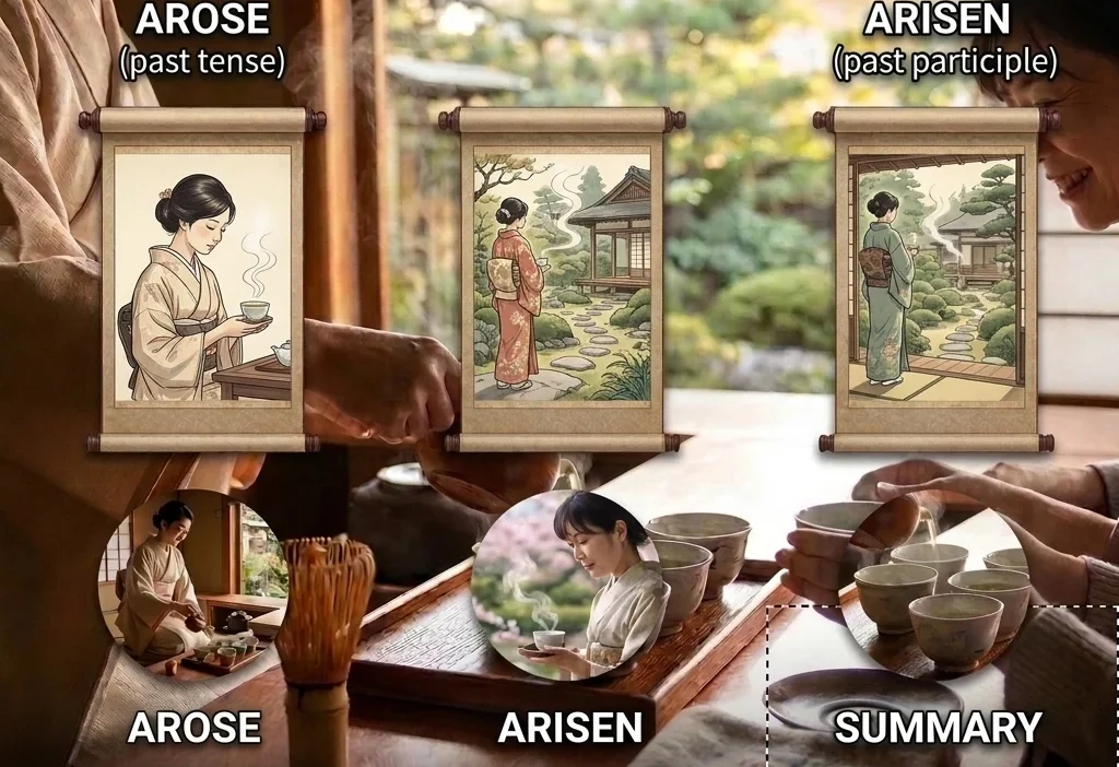 Arose vs Arisen