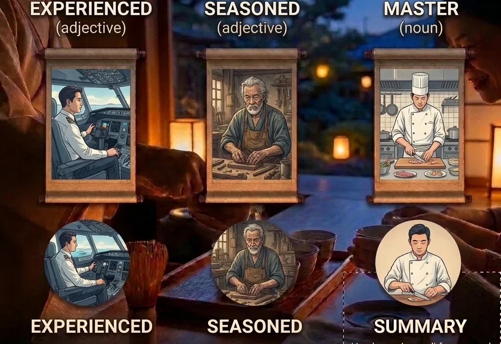 Experienced vs Seasoned