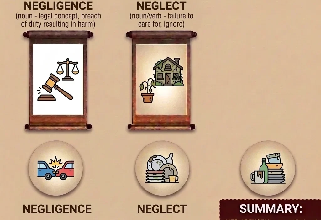 Negligence vs Neglect