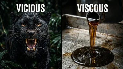 Vicious vs Viscous