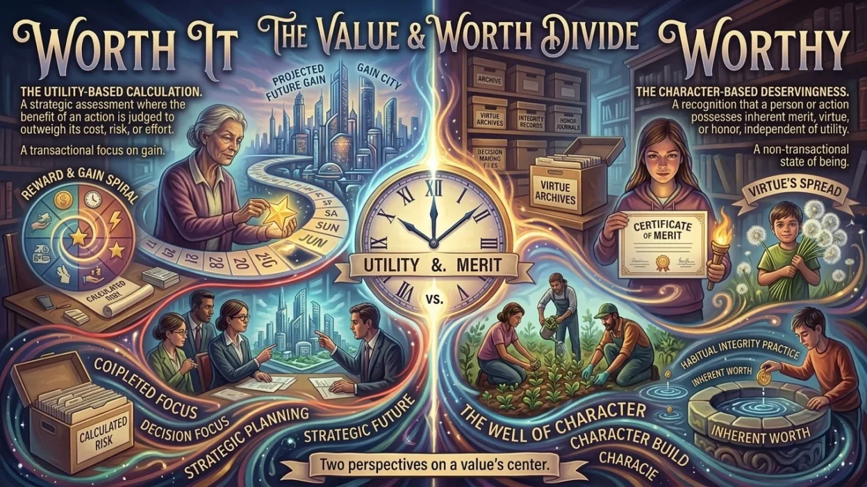Worth It vs Worthy