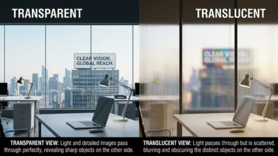 By vs Through