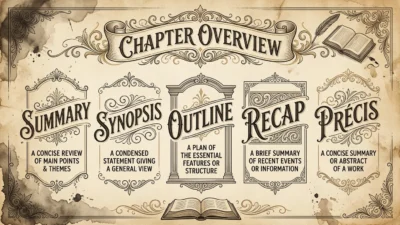 Chapter Overview Synonyms