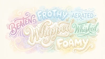 Whipped Synonyms