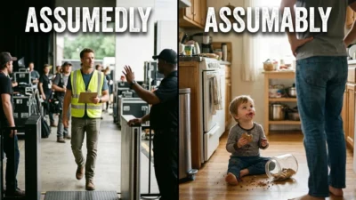 Assumedly or Assumably