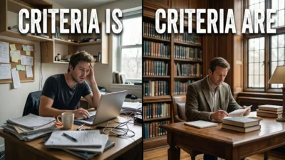 Criteria Is or Criteria Are